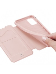 DUX DUCIS Skin X Bokhylla typ fodral för Samsung Galaxy A72 4G rosa