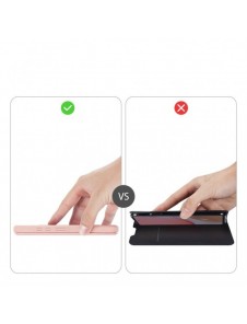 DUX DUCIS Skin X Bokhylla typ fodral för Samsung Galaxy A72 4G rosa