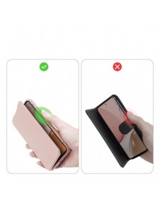 DUX DUCIS Skin X Bokhylla typ fodral för Samsung Galaxy A72 4G rosa
