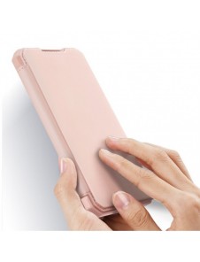 DUX DUCIS Skin X Bokhylla typ fodral för Samsung Galaxy S21+ 5G (S21 Plus 5G) rosa