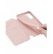 DUX DUCIS Skin X Bokhylla typ fodral för Samsung Galaxy S21+ 5G (S21 Plus 5G) rosa