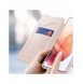 DUX DUCIS Skin X Bokhylla typ fodral för Samsung Galaxy S21+ 5G (S21 Plus 5G) rosa