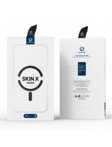 Dux Ducis Skin X Pro Fodral iPhone 14 Plus Magnetic MagSafe Flip Fodral Svart