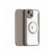 Dux Ducis Skin X Pro fodral iPhone 14 Plus MagSafe magnetiskt flipfodral beige