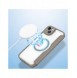 Dux Ducis Skin X Pro fodral iPhone 14 Plus MagSafe magnetiskt flipfodral beige