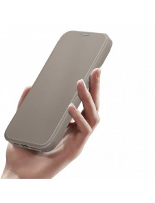 Dux Ducis Skin X Pro fodral iPhone 14 Plus MagSafe magnetiskt flipfodral beige