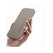 Dux Ducis Skin X Pro fodral iPhone 14 Plus MagSafe magnetiskt flipfodral beige