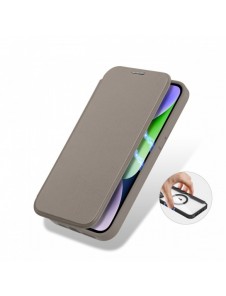 Dux Ducis Skin X Pro fodral iPhone 14 Plus MagSafe magnetiskt flipfodral beige