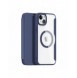 Dux Ducis Skin X Pro Magnetic Flip MagSafe Fodral iPhone 15 - Blå