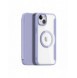 Dux Ducis Skin X Pro Magnetic Flip MagSafe Fodral iPhone 15 Plus - Lila