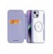 Dux Ducis Skin X Pro Magnetic Flip MagSafe Fodral iPhone 15 Plus - Lila