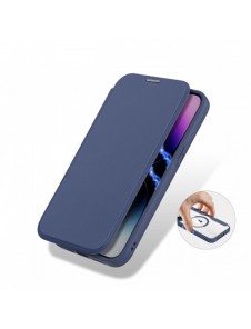 Dux Ducis Skin X Pro Magnetic Flip MagSafe Fodral iPhone 15 Pro Max - Blå