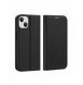 Dux Ducis Skin X2 skal till iPhone 14 skal med magnetisk flik svart