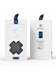 Dux Ducis Skin X2 skal till iPhone 14 skal med magnetisk flik svart