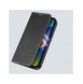 Dux Ducis Skin X2 skal till iPhone 14 skal med magnetisk flik svart