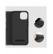 Dux Ducis Skin X2 skal till iPhone 14 skal med magnetisk flik svart
