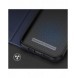 Dux Ducis Skin X2 skal till iPhone 14 skal med magnetisk flik blå