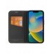 Dux Ducis Skin X2 skal till iPhone 14 Plus skal med magnetisk flik svart
