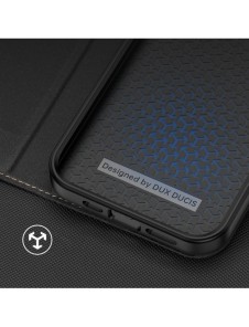 Dux Ducis Skin X2 skal till iPhone 14 Plus skal med magnetisk flik svart