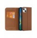 Dux Ducis Skin X2 skal till iPhone 14 Plus skal med magnetisk flik brun