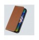 Dux Ducis Skin X2 skal till iPhone 14 Pro skal med magnetisk flik brun