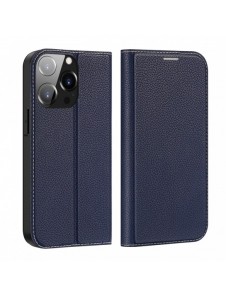 Dux Ducis Skin X2 fodral för iPhone 14 Pro magnetiskt flipfodral blå