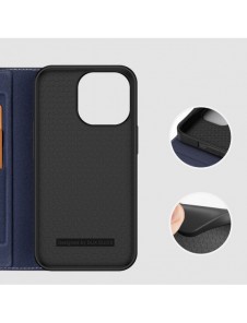 Dux Ducis Skin X2 fodral för iPhone 14 Pro magnetiskt flipfodral blå