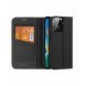 Dux Ducis Skin X2 fodral till iPhone 14 Pro magnetiskt flipfodral svart