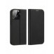 Dux Ducis Skin X2 fodral till iPhone 14 Pro magnetiskt flipfodral svart