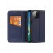Dux Ducis Skin X2 fodral för iPhone 14 Pro Max fodral med magnetisk flik blå