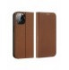 Dux Ducis Skin X2 skal till iPhone 14 Pro Max skal med magnetisk flik brun