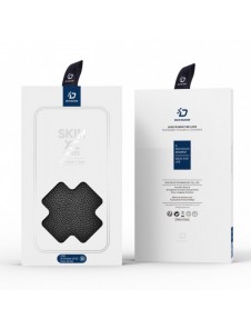 Dux Ducis Skin X2 Fodral För Xiaomi Redmi Note 12 5G / Poco X5 5G Cover Flip Plånboksställ Svart