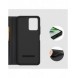 Dux Ducis Skin X2 Fodral För Xiaomi Redmi Note 12 5G / Poco X5 5G Cover Flip Plånboksställ Svart