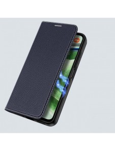 Dux Ducis Skin X2 Fodral För Xiaomi Redmi Note 12 5G / Poco X5 5G Cover Flip Plånboksställ Blå