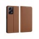 Dux Ducis Skin X2 fodral till Xiaomi Redmi Note 12 Pro+ flip cover plånboksställ brun