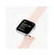 Dux Ducis Strap (Armor Version) Apple Watch SE Strap, 9, 8, 7, 6, 5, 4, 3, 2, 1 (41, 40, 38 mm) Silikonmagnetarmband Rosa Lil