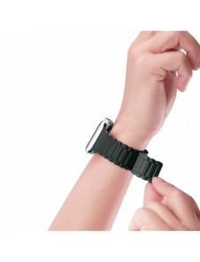 Dux Ducis Strap (Armor Version) rem Apple Watch Ultra, SE, 9, 8, 7, 6, 5, 4, 3, 2, 1 (49, 45, 44, 42 mm) magnetiskt silikonar
