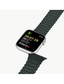 Dux Ducis Strap (Armor Version) rem Apple Watch Ultra, SE, 9, 8, 7, 6, 5, 4, 3, 2, 1 (49, 45, 44, 42 mm) magnetiskt silikonar