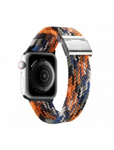 Dux Ducis-rem (Mixture II-version) Apple Watch SE-rem, 9, 8, 7, 6, 5, 4, 3, 2, 1 (41, 40, 38 mm) flätat kamoarmband
