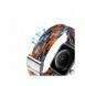 Dux Ducis-rem (Mixture II-version) Apple Watch SE-rem, 9, 8, 7, 6, 5, 4, 3, 2, 1 (41, 40, 38 mm) flätat kamoarmband