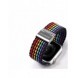 Dux Ducis-rem (Mixture II-version) Apple Watch SE-rem, 9, 8, 7, 6, 5, 4, 3, 2, 1 (41, 40, 38 mm) armband med flätat band med