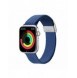 Dux Ducis-rem (Mixture II-version) Apple Watch Ultra, SE, 9, 8, 7, 6, 5, 4, 3, 2, 1 (49, 45, 44, 42 mm) flätat bandarmband bl