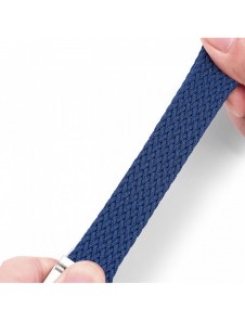 Dux Ducis-rem (Mixture II-version) Apple Watch Ultra, SE, 9, 8, 7, 6, 5, 4, 3, 2, 1 (49, 45, 44, 42 mm) flätat bandarmband bl