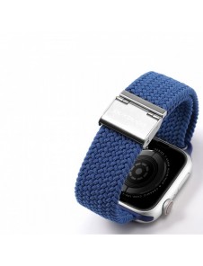 Dux Ducis-rem (Mixture II-version) Apple Watch Ultra, SE, 9, 8, 7, 6, 5, 4, 3, 2, 1 (49, 45, 44, 42 mm) flätat bandarmband bl