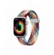 Dux Ducis-rem (Mixture II-version) Apple Watch Ultra, SE, 9, 8, 7, 6, 5, 4, 3, 2, 1 (49, 45, 44, 42 mm) flätat armband regnbå
