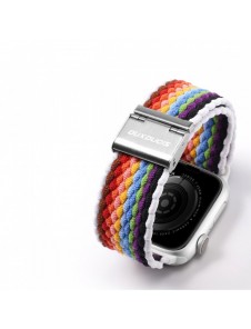Dux Ducis-rem (Mixture II-version) Apple Watch Ultra, SE, 9, 8, 7, 6, 5, 4, 3, 2, 1 (49, 45, 44, 42 mm) flätat armband med ar