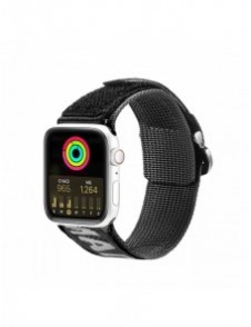 Dux Ducis-rem (utomhusversion) Apple Watch Ultra Strap, SE, 9, 8, 7, 6, 5, 4, 3, 2, 1 (49, 45, 44, 42 mm) Nylonbandsarmband S