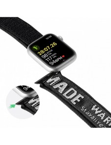 Dux Ducis-rem (utomhusversion) Apple Watch Ultra Strap, SE, 9, 8, 7, 6, 5, 4, 3, 2, 1 (49, 45, 44, 42 mm) Nylonbandsarmband S