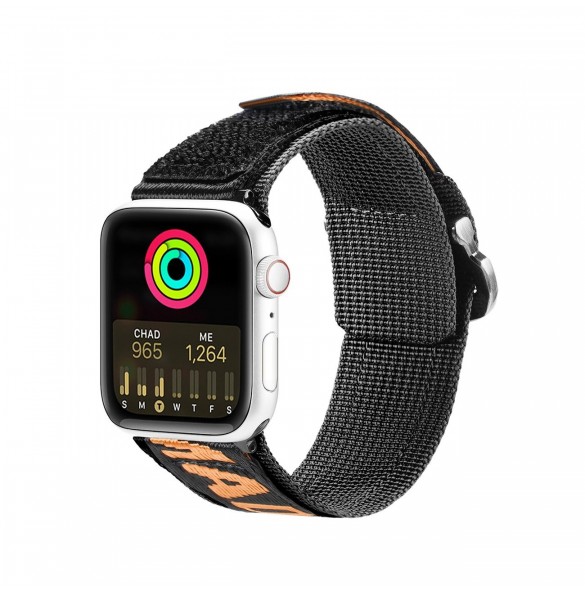 Dux Ducis-rem (utomhusversion) Apple Watch Ultra Strap, SE, 9, 8, 7, 6, 5, 4, 3, 2, 1 (49, 45, 44, 42 mm) Nylonbandsarmband s