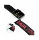 Dux Ducis-rem (utomhusversion) Apple Watch Ultra Strap, SE, 9, 8, 7, 6, 5, 4, 3, 2, 1 (49, 45, 44, 42 mm) Nylonarmband svart
